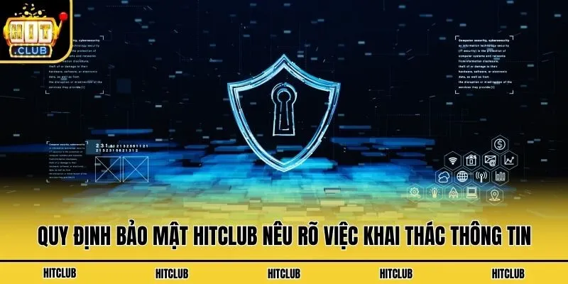 Bảo Mật Hitclub - Chính Sách Bảo Vệ Quyền Lợi Người Chơi Quy định bảo mật Hitclub nêu rõ việc khai thác thông tin